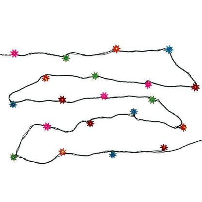 20-Light Multicolored Flower Light Set