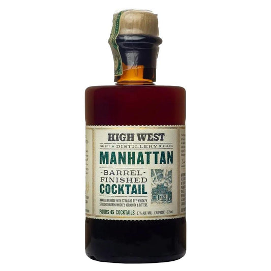 High West Distillery - 'Manhattan' Barrel-Finished Cocktail (375ML)