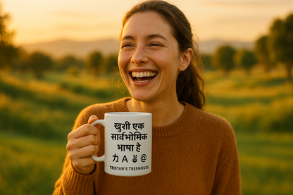 Joy is a Universal Language – Mug