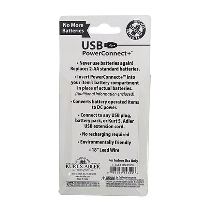 USB PowerConnect+ 2 AA Converter