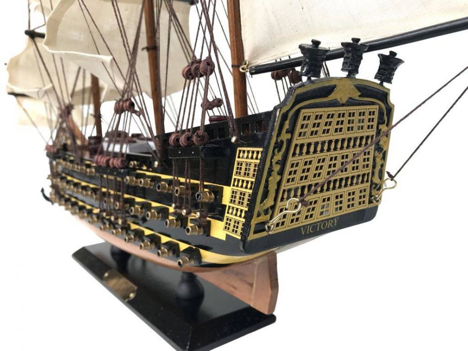 Wooden HMS Victory Limited Tall Model Ship 24""