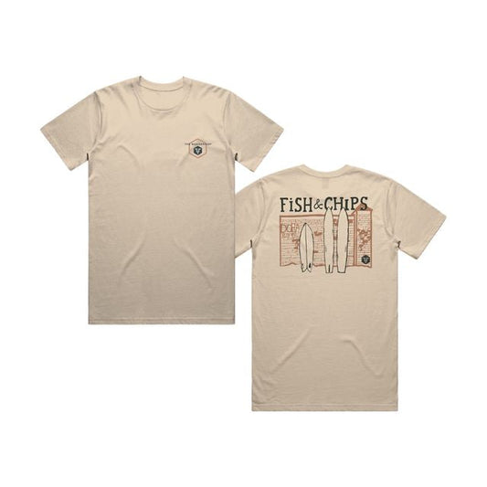 The Boardroom Fish & Chips Tee