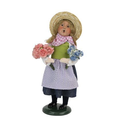 Byers' Choice Flower Vendor 2024 -