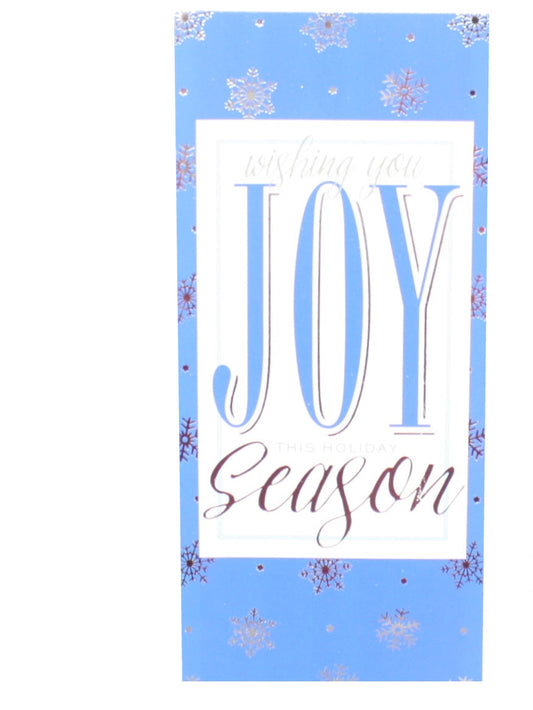 Christmas Money Card Holder - Joy / Ornaments
