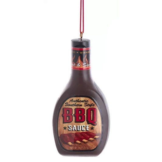BBQ Sauce Bottle Ornament