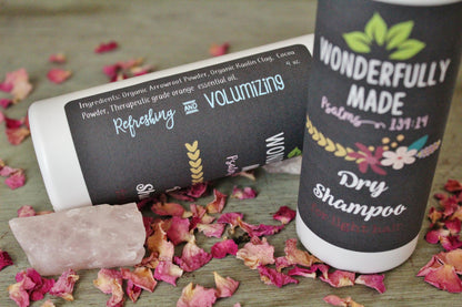 Dry Shampoo Powder | Organic | Natural