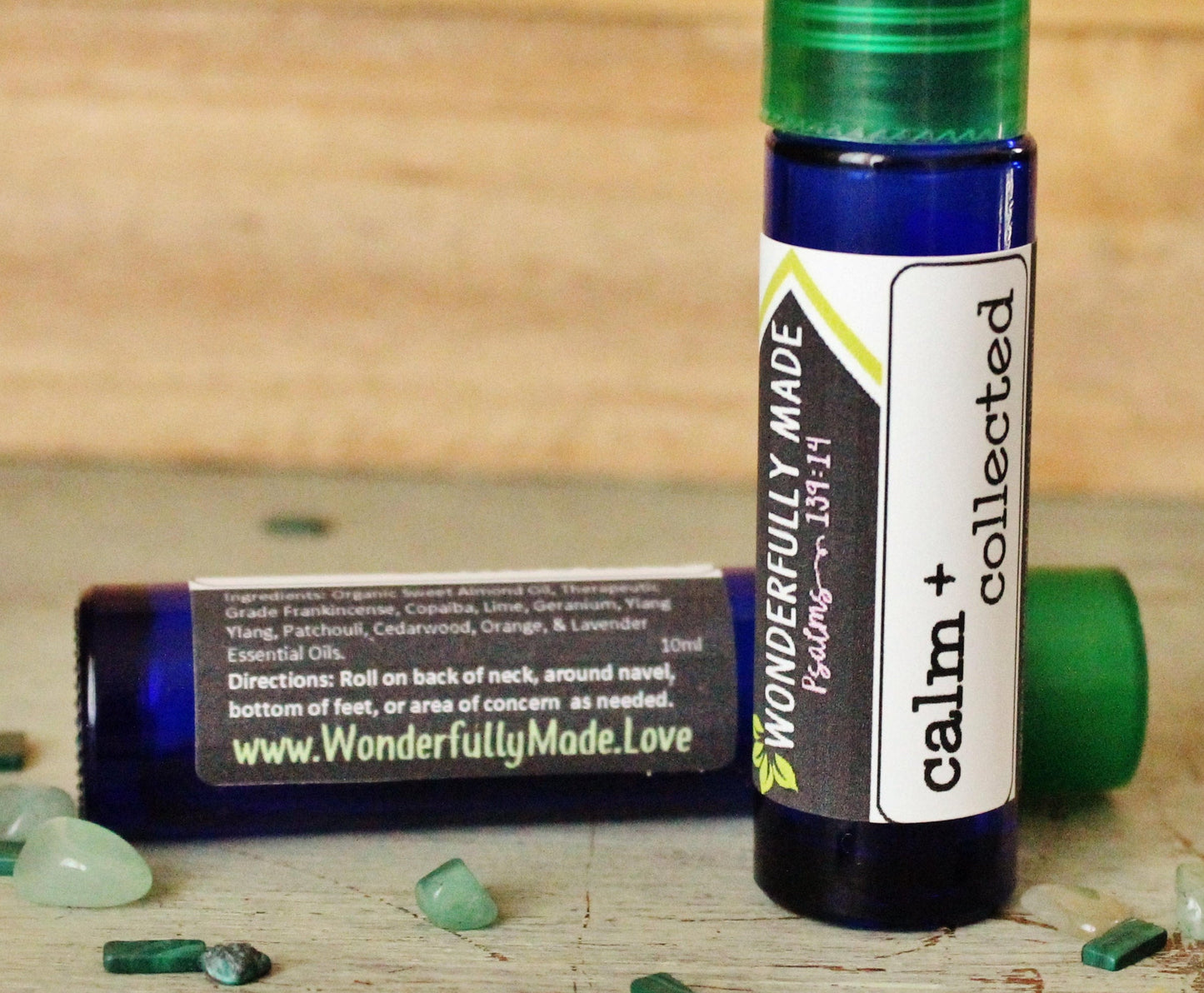 Calm + Collected Roller | ADHD | Focus | Anxiety | ADD | Calming | Kids | School | Over-active mind | Natural Calm | TMJ | Natural Relief