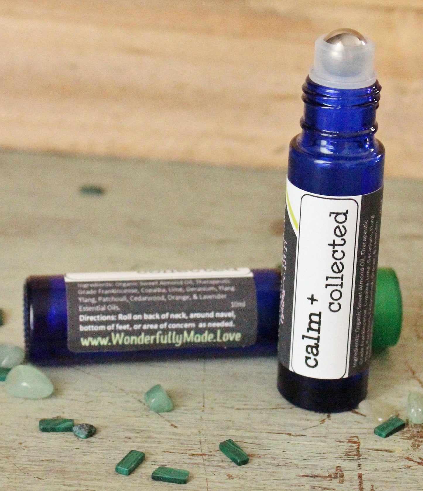Calm + Collected Roller | ADHD | Focus | Anxiety | ADD | Calming | Kids | School | Over-active mind | Natural Calm | TMJ | Natural Relief