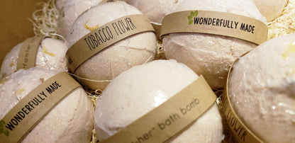 Tobacco Flower Bath Bomb | Floral | Organic