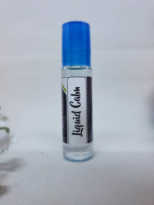 Liquid Xanax | Liquid Calm | Anxiety Panic Attack Natural Relief | Essential Oil Roll on Steel Ball Roller Bottle |  Calming Relaxing Organic |Woman Owned
