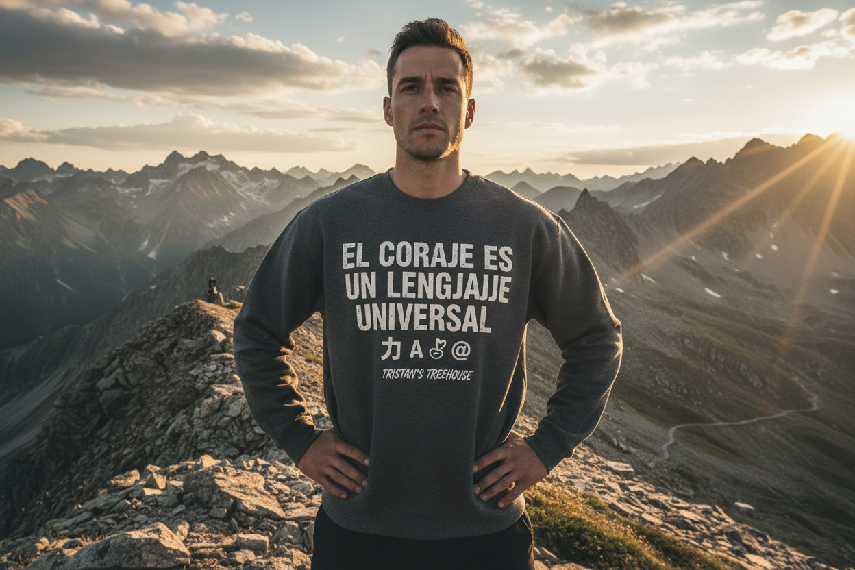 Courage is a Universal Language – Sweatshirt