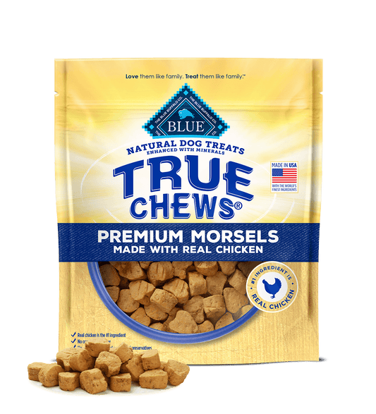 Blue Buffalo True Chews Morsels Chicken Dog Treats (11oz)