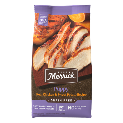 Merrick Grain Free Puppy Chicken and Sweet Potato Dog Dry Food