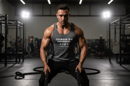 Courage is a Universal Language – Tank Top