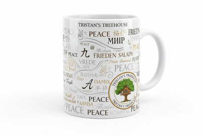 Peace is a Universal Language – Mug
