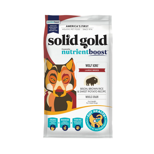 Solid Gold NutrientBoost Wolf King Large Breed Bison Food