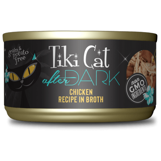 Tikicat Adult After Dark Chicken in Broth (2.8oz)