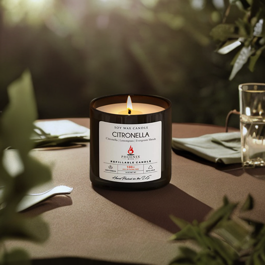 Citronella - 14oz/100 Hour Filled Candle