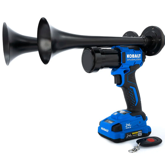 Train Horn for Kobalt Batteries - Compact Dual