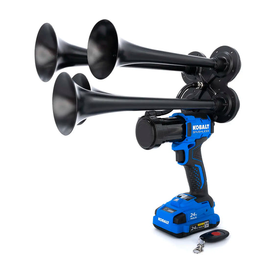 Train Horn for Kobalt Batteries - Quad Pro