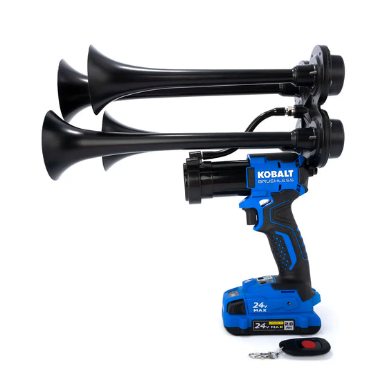 Train Horn for Kobalt Batteries - Quad Pro