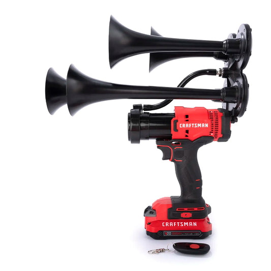 Train Horn for Craftsman Batteries - Quad