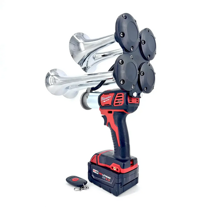 Train Horn for Milwaukee Batteries – Quad
