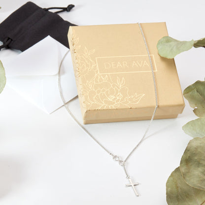 Infinity Cross Necklace