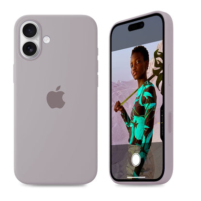 iPhone Silicone Case (Lavender)