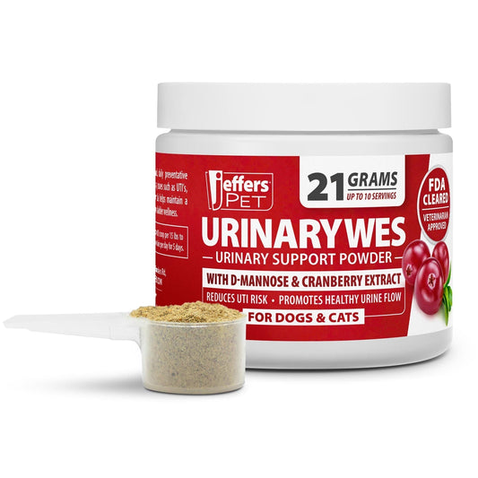 Jeffers UrinaryWes Urinary Support Powder with D-Mannose for Dogs & Cats