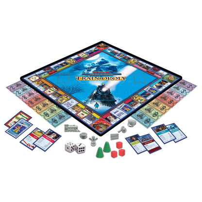 The Polar Express Train  Opoly Board Game
