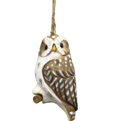 Owl 3D Wooden Ornament