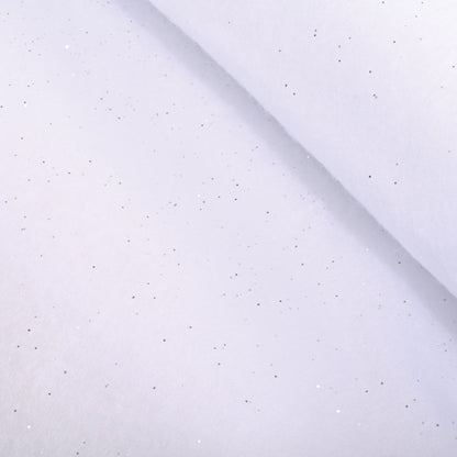 Snow Blanket With Glitter Accents - 8.5 square feet