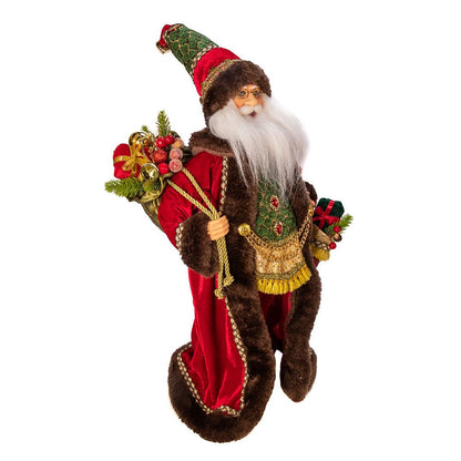 18-Inch Kringles Elegant Santa