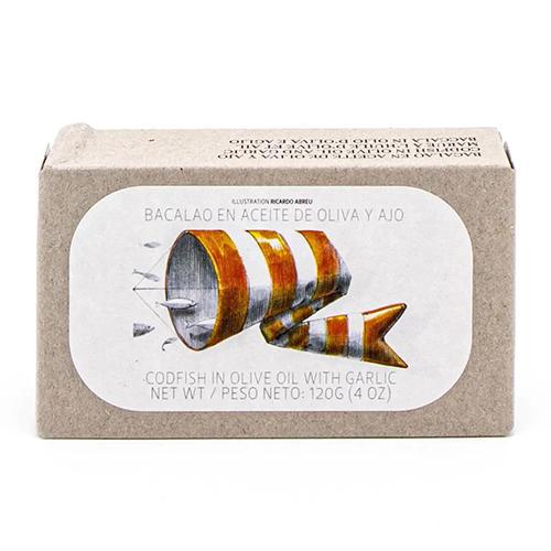 Jose Gourmet - Codfish w/ Olive Oil & Garlic (120G)