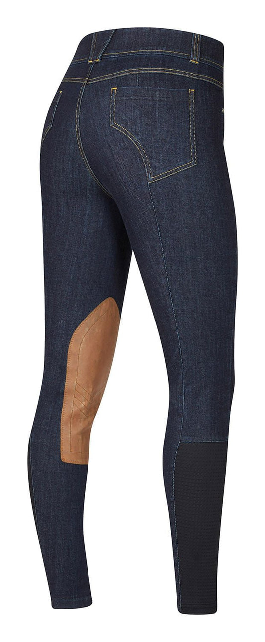 Kerrits Women's Stretch Denim Knee Patch Riding Breeches