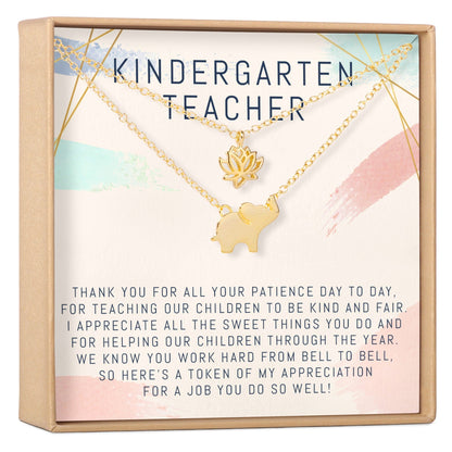 Kindergarten Teacher Necklace, Multiple Styles Jewelry