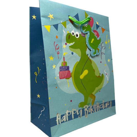 Dinosaur Birthday Gift Bag