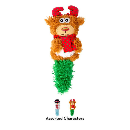 KONG Holiday Kickeroo® Assorted Characters Crinkle Catnip Cat Toy