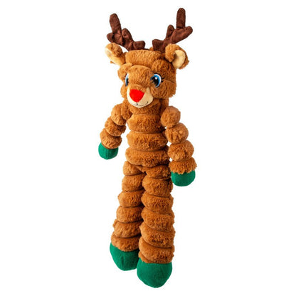 KONG Holiday Shakers™ Crumples Dog Toy, Reindeer, XL