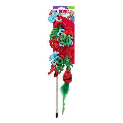 KONG Holiday Teaser Loopz with Catnip Cat Toy