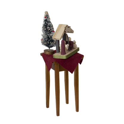 Nativity Table for Carolers