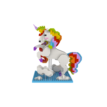 Mini Building Blocks - Unicorn