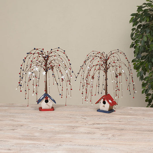 Birdhouse Americana Willow Tree -