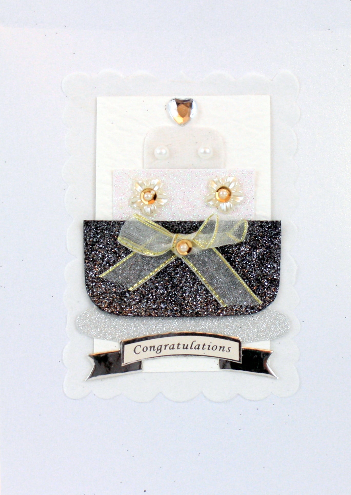 Handmade Embellished Card Collection - Wedding Day Wedding Cake