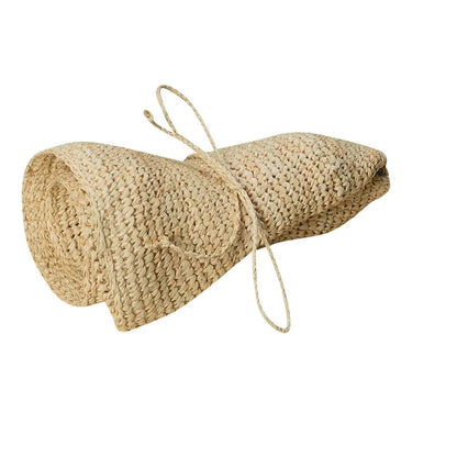 Scala Beaufort (PETITE) - Crocheted Straw Sun Hat