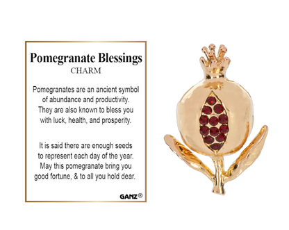 Pomegranate Blessings Charm