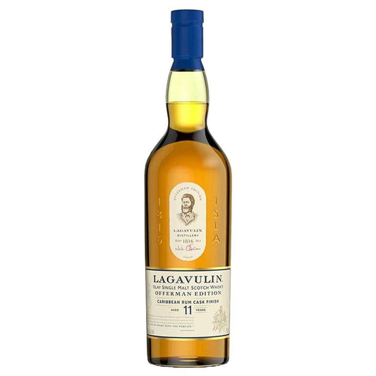 Lagavulin Distillery - 'Offerman Edition: Caribbean Rum Cask Finish' 11yr Islay Scotch (750ML)