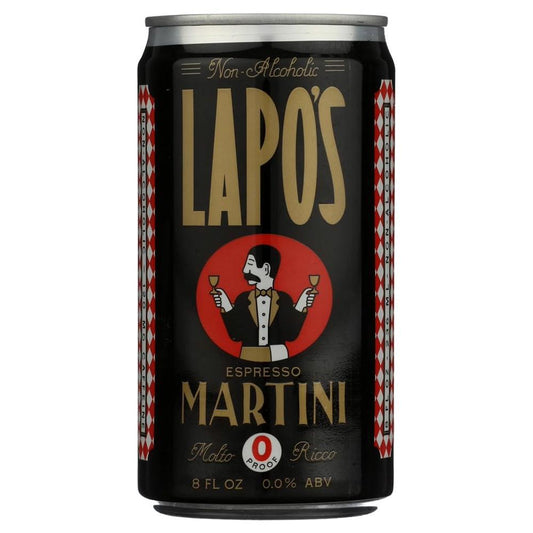Lapo's - 'Espresso Martini' Non-Alcoholic Cocktail (8OZ)