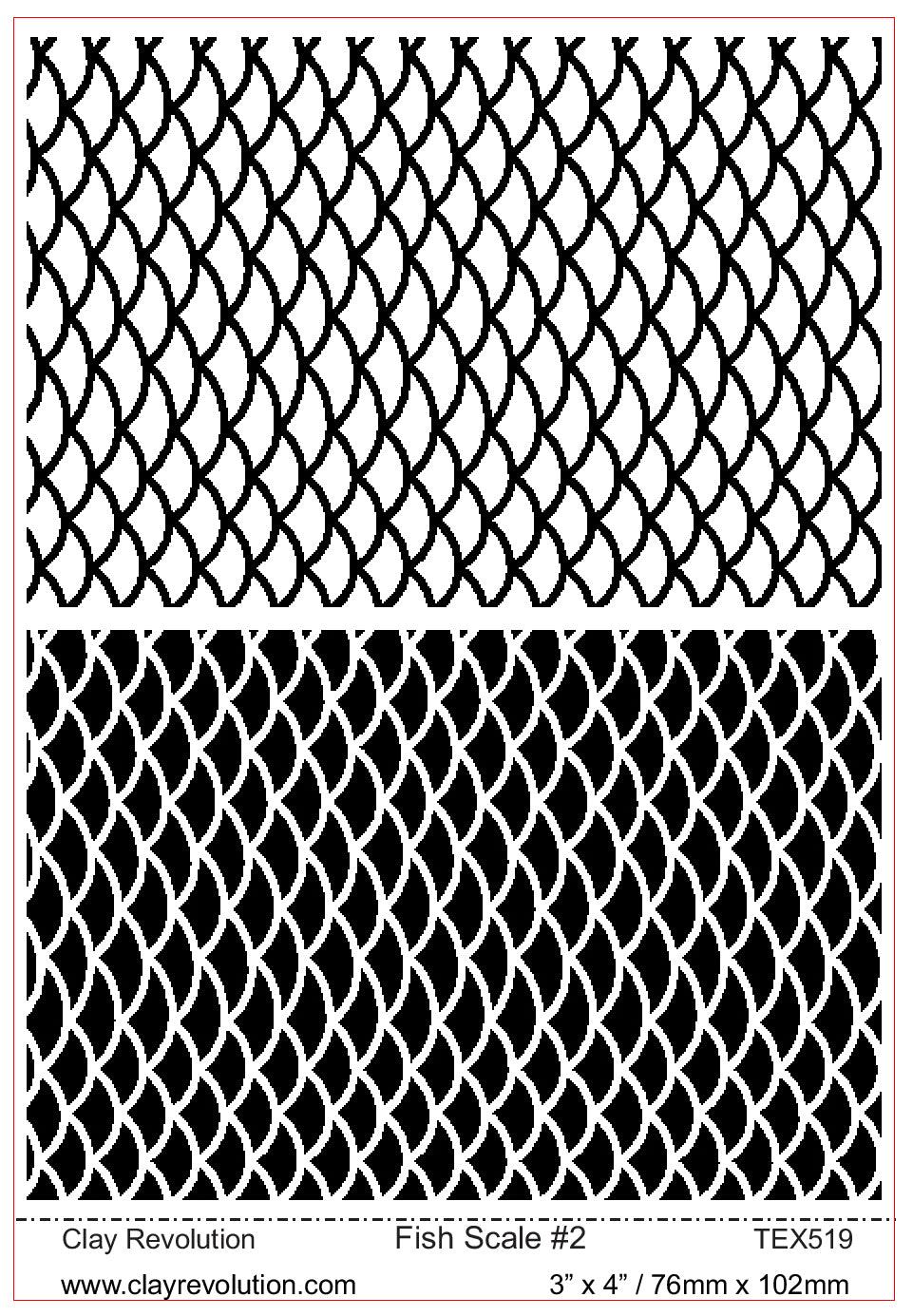 Large Fish Scale Texture